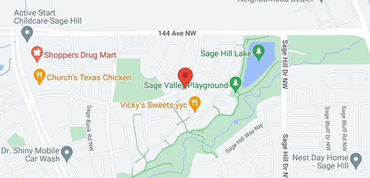 map of 132 Sage Valley Drive NW